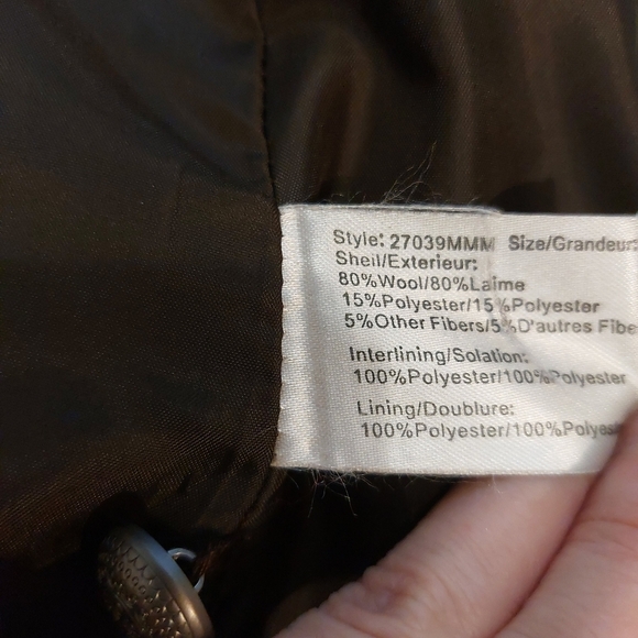 Vintage wool blend coat size S - Picture 5 of 5